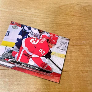 Moritz Seider 2023-24 Upper Deck Series 1 Hockey Base Set #64