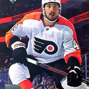 Noah Cates 2023-24 Upper Deck Series 1 Hockey Base Set #134