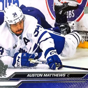 Auston Matthews 2023-24 Upper Deck Series 1 Hockey Base Set #167