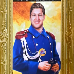 Nathan MacKinnon 2023-24 Upper Deck Series 1 Hockey UD Portraits #P-7