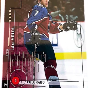 Greg de Vries 1998-99 Upper Deck MVP Hockey Base Set #56