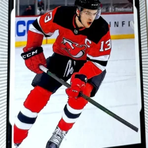 Nico Hischier 2021-22 O-Pee-Chee Hockey Base Set #52