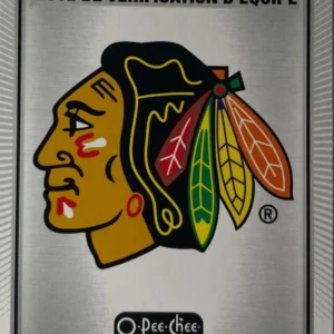 Chicago Blackhawks 2021-22 O-Pee-Chee Hockey Base Set - Team Checklists #557