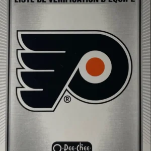 Philadelphia Flyers 2021-22 O-Pee-Chee Hockey Base Set - Team Checklists #572