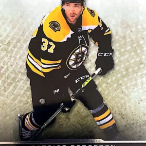 Patrice Bergeron 2021-22 Upper Deck Artifacts Hockey Base Set #40