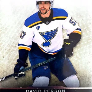 David Perron 2021-22 Upper Deck Artifacts Hockey Base Set #97