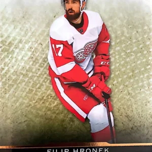 Filip Hronek 2021-22 Upper Deck Artifacts Hockey Rose Gold Parallel #70