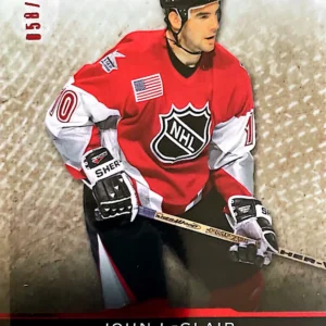 John LeClair 2021-22 Upper Deck Artifacts Hockey Ruby Parallel - Legends #151 /499