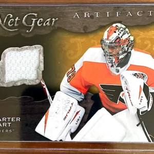 Carter Hart 2021-22 Upper Deck Artifacts Hockey Net Gear #NG-CH