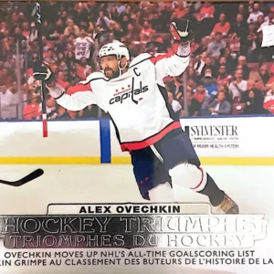 Alex Ovechkin 2022-23 Upper Deck Tim Hortons Collectors Series Hockey Triumphs #HT-3