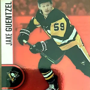 Jake Guentzel 2022-23 Upper Deck Tim Hortons Collectors Series Red Die-Cut #DC-22