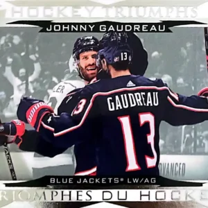 Jonny Gaudreau 2023-24 Upper Deck Tim Hortons Collectors Series Hockey Triumphs #HT-9