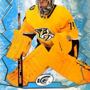 Juuse Saros 2022-23 Upper Deck ICE Hockey Base Set #100