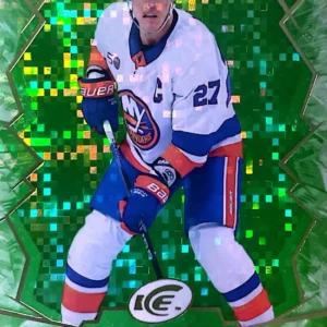 Anders Lee 2022-23 Upper Deck ICE Hockey Green Parallel #58