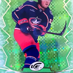Jake Christiansen 2022-23 Upper Deck ICE Hockey Green Parallel - Rookies #138