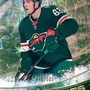 Mitchell Chaffee 2022-23 Upper Deck ICE Hockey Green Parallel - Ice Premieres #202 /599