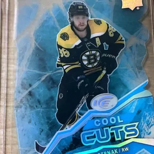 David Pastrnak 2022-23 Upper Deck ICE Hockey Cool Cuts - Stars #CC-1