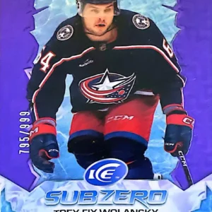 Trey Fix-Wolansky 2022-23 Upper Deck ICE Hockey Sub Zero Rookies #SZ-TF /999