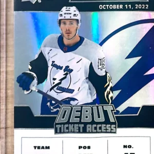 Cole Koepke 2022-23 Upper Deck Credentials Hockey Base Set - Debut Ticket Access Tier 1 #142 /999