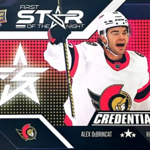 Alex DeBrincat 2022-23 Upper Deck Credentials Hockey 1st Star of the Night #1S-5