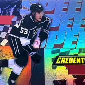 Jordan Spence 2022-23 Upper Deck Credentials Hockey Speed of the Game Rookies #SGR-21