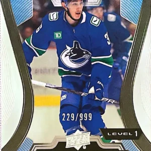 Akito Hirose 2023-24 Upper Deck Trilogy Hockey Base Set - Common Rookies #117 /999