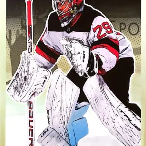 Mackenzie Blackwood 2022-23 Parkhurst Champions Hockey Base Set #84