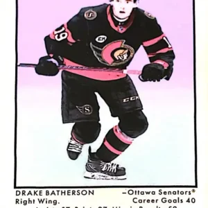 Drake Batherson 2022-23 Parkhurst Champions Hockey 51 Retros #R-44