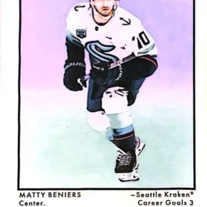 Matty Beniers 2022-23 Parkhurst Champions Hockey 51 Retros - Rookies #R-52