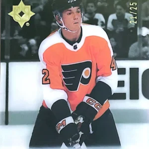 Hayden Hodgson 2022-23 Upper Deck Ultimate Collection Hockey Ultimate Introductions Black Parallel #UI-26 /25