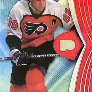 Eric Lindros 2023-24 Upper Deck Synergy Hockey Red Codes Parallel - Legends #73