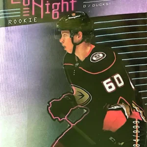 Jackson LaCombe 2023-24 Upper Deck Synergy Hockey Light Up the Night Rookies #LN-JL /999
