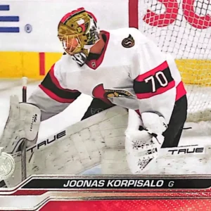 Joonas Korpisalo 2023-24 Upper Deck Extended Series Hockey Base Set #594