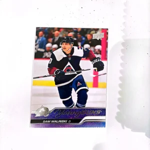 Sam Malinski 2023-24 Upper Deck Extended Series Hockey Base Set - Young Guns #716