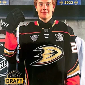 Leo Carlsson 2023-24 Upper Deck Extended Series Hockey Base Set - 1st Round Rookies #736