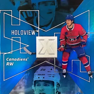 Cole Caufield 2023-24 Upper Deck Extended Series Hockey 1997-98 SPx Holoview Retros #SPX-9