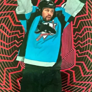 Owen Nolan 2023-24 Upper Deck Extended Series Hockey Seeing Red #SR-11