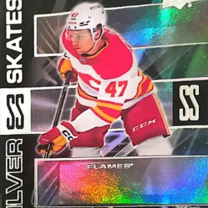 Connor Zary 2023-24 Upper Deck Extended Series Hockey Silver Skates #SS-11