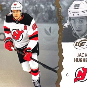 Jack Hughes 2023-24 Upper Deck ICE Hockey Base Set #95