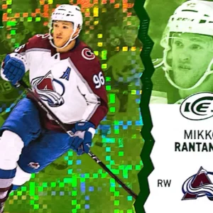 Mikko Rantanen 2023-24 Upper Deck ICE Hockey Green Parallel #49
