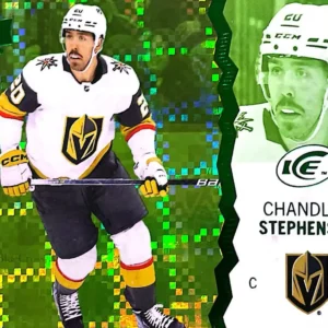 Chandler Stephenson 2023-24 Upper Deck ICE Hockey Green Parallel #91