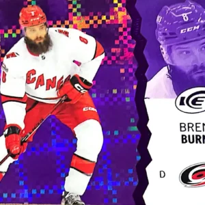 Brent Burns 2023-24 Upper Deck ICE Hockey Purple Parallel #7