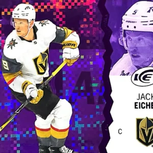 Jack Eichel 2023-24 Upper Deck ICE Hockey Purple Parallel #30