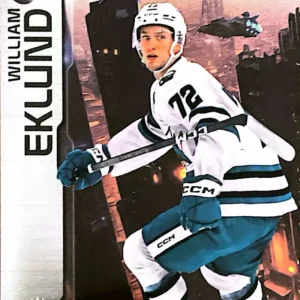 William Eklund 2023-24 Upper Deck Skybox Metal Universe Hockey Base Set #18