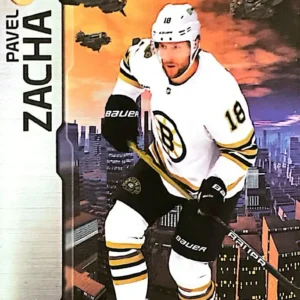 Pavel Zacha 2023-24 Upper Deck Skybox Metal Universe Hockey Base Set #36