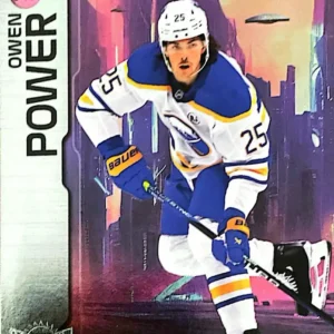 Owen Power 2023-24 Upper Deck Skybox Metal Universe Hockey Base Set #49