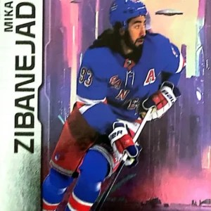 Mika Zibanejad 2023-24 Upper Deck Skybox Metal Universe Hockey Base Set #59