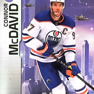 Connor McDavid 2023-24 Upper Deck Skybox Metal Universe Hockey Base Set - Stars #101