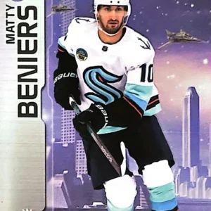 Matty Beniers 2023-24 Upper Deck Skybox Metal Universe Hockey Base Set - Stars #131