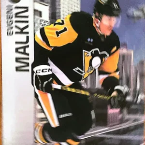 Evgeni Malkin 2023-24 Upper Deck Skybox Metal Universe Hockey Base Set - Stars #144